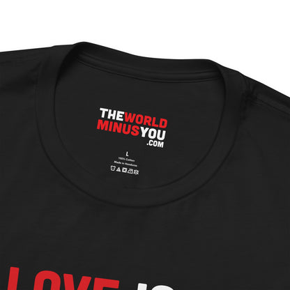 Love Is Powerful - Unisex Bella+Canvas Premium T-shirt